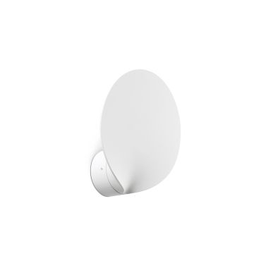 Faro Lotus - applique murale - 22,5 x 22,5 x 9 cm - 18W LED inclus - IP65 - blanc mat