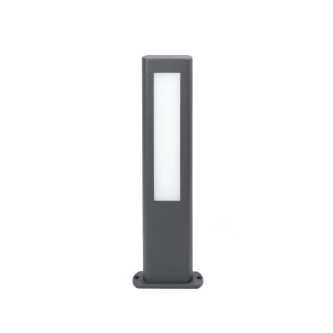 Faro Nanda - lampe de jardin - 11 x 5,5 x 50 cm - 13W LED inclus - IP54 - gris foncé