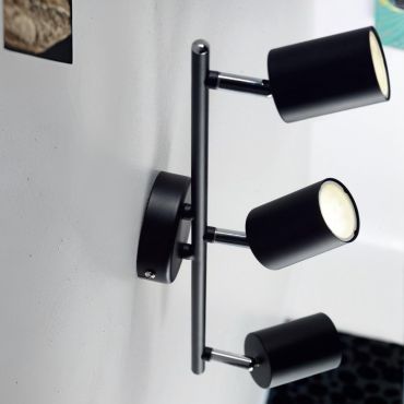 Nordlux Explore - spot en saillie 3L - 48 x 16,4 x 5,5 cm - noir