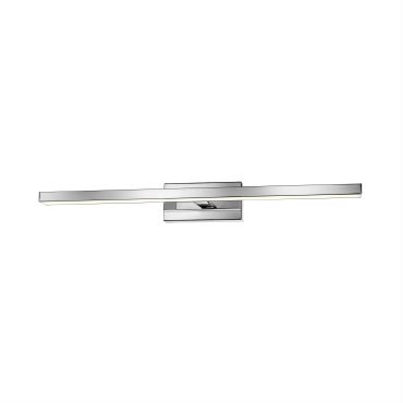 Nova Luce Modena - miroir lumineux - 63 x 9 x 7,5 cm - 18W LED inclus - IP44 - chrome