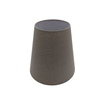 Artdelight - abat-jour pour lampe de table - Ø 20 x 30 cm - gris