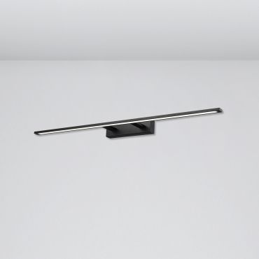 Nova Luce Livia - applique murale - 96 x 14 x 6 cm - 30W LED inclus - IP44 - noir