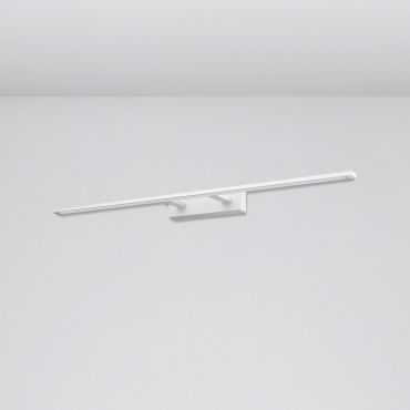 Nova Luce Livia - applique murale - 96 x 14 x 6 cm - 30W LED inclus - IP44 - blanc