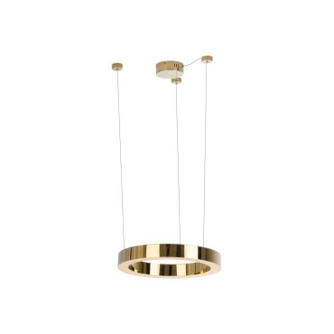 Maxlight Luxury - lampe suspendue - Ø 40 x 250 cm - 25W LED dimmable inclus - gold