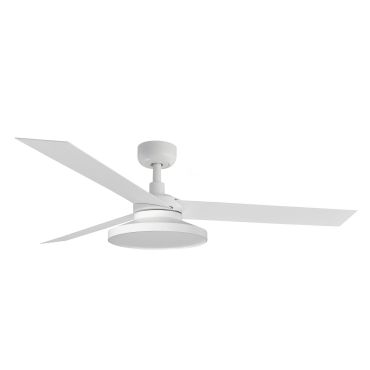 Faro Cruiser Tak 3 L - ventilateur de plafond avec lumière - Ø 132 cm - blanc mat - 2700K