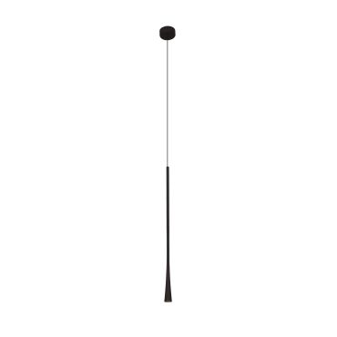 Maxlight Coffee 60 - lampe suspendue - Ø 3 x 160 cm - 7W LED inclus - noir