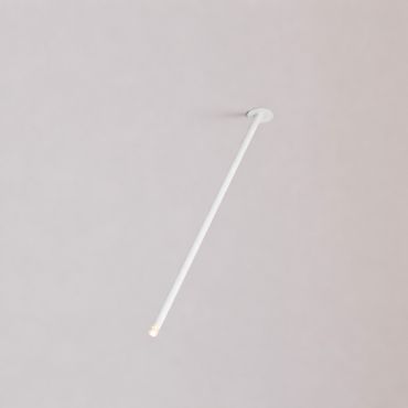 Nova Luce Stilvi - plafonnier - Ø 5 x 64 cm - 4W LED inclus - blanc sablé