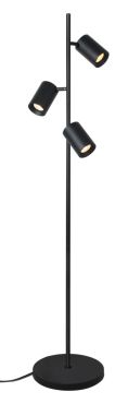 Artdelight Megano - lampadaire - Ø 25 x 160 cm - noir