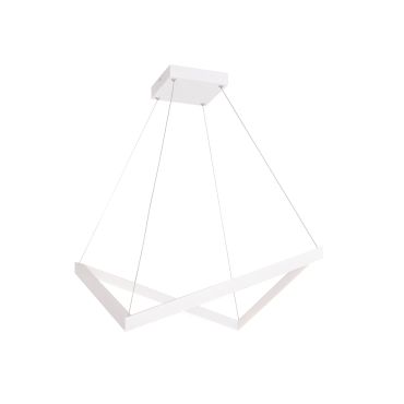 Maxlight Origami - lampe suspendue - 55 x 52 x 150 cm - 40W LED inclus - blanc