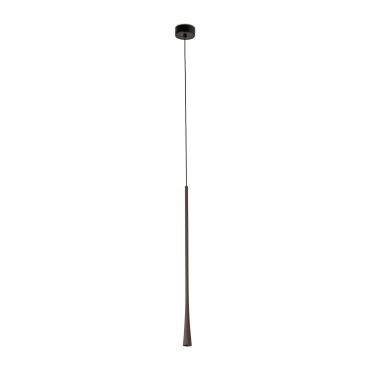 Faro Diana 600 - lampe suspendue - Ø 3,2 x 60 cm - 6W LED inclus - marron foncé