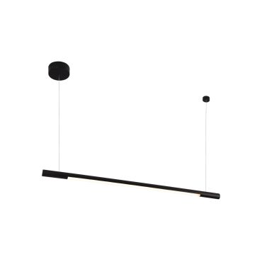 Maxlight Organic - lampe suspendue - 150 x 3 x 140 cm - 26W LED inclus - noir