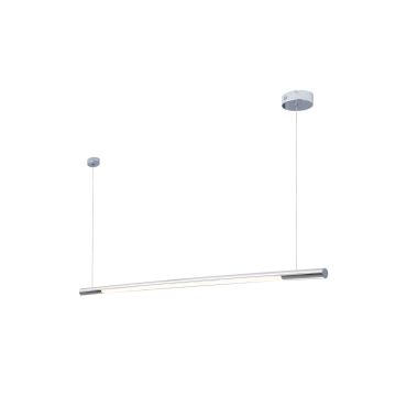 Maxlight Organic - lampe suspendue - 100 x 140 cm - 16W LED inclus - chrome