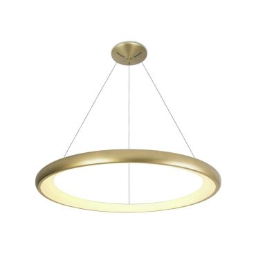 ONE Light LED Suspension Rings - lampe suspendue - Ø 61 x 120 cm - 50W LED inclus - laiton brossé