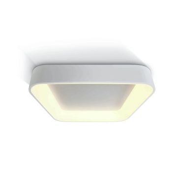 ONE Light LED Decorative Plafo - plafonnier - 60 x 60 x 11 cm - 50W LED inclus - blanc