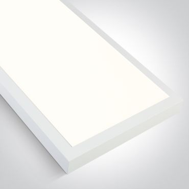 ONE Light UGR19 Backlit - plafonnier - 120 x 30 x 4,2 cm - 40W LED inclus - blanc