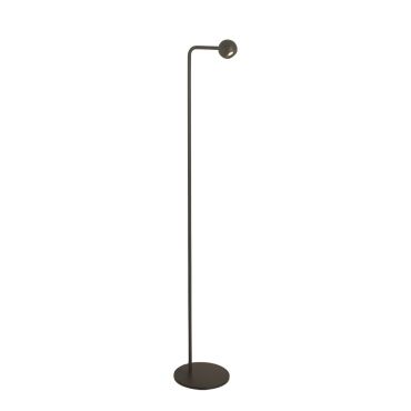VK lighting Aira - lampadaire - Ø 21 x 125,2 cm - 5,6W LED inclus - noir