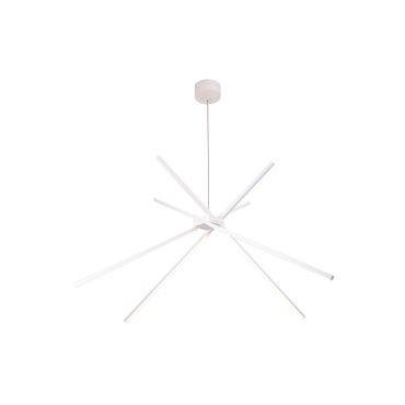 Maxlight Spider - lampe suspendue - Ø 114 x 200 cm - 33W LED inclus - blanc