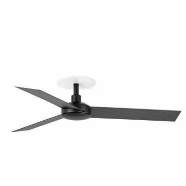 Faro Cruiser S - ventilateur de plafond avec rosace encastrée - Ø 106 cm - noir mat