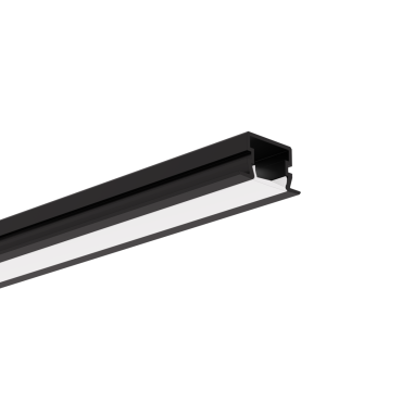 KLUS PDS-NK - Profilé LED - 1,2 x 1,62 cm - noir
