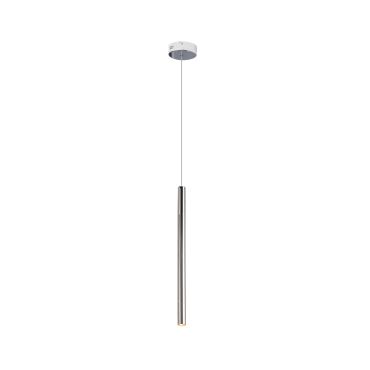 Maxlight Organic - lampe suspendue - Ø 2,5 x 190 cm - 1W LED inclus - chrome