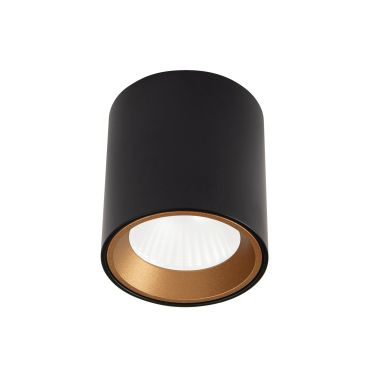 Maxlight Tub - plafonnier - Ø 6 x 6,5 cm - 7W LED inclus - noir