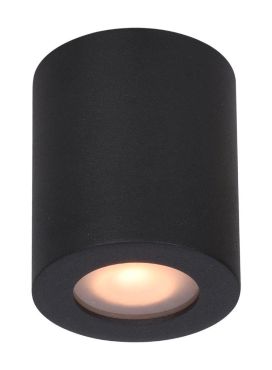 Artdelight Redondo - spot en saillie - Ø 8 x 10,5 cm - IP54 - noir