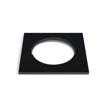 ONE Light - base décorative carrée pour - 10105H - noir