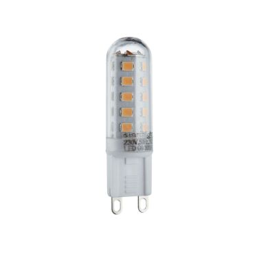 Searchlight Lampe LED - Ø 2 x 6 cm - G9 - 3W dimmable (lot de 10) - 2700K - transparent