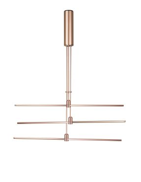 Nova Luce Fedon - structure linéaire magnétique - 80 x 110 cm - convient à un maximum de 100W LED - or satiné