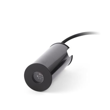 Faro Grund - spot rond pour l'extérieur - Ø 37 mm, Ø 32 mm à encastrer - 2W LED inclus - IP67 - noir - couleur de lumière blanc chaud (2700K)