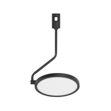 Nova Luce Point - point lumineux système de rail magnétique - Ø 16 x 27,3 cm - 15W LED inclus - noir sable