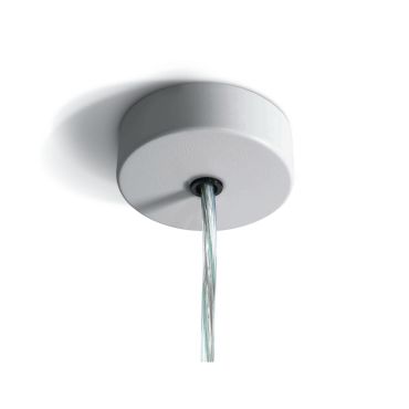 ONE Light - rosace ronde pour plafond - Ø 8 x 2,5 cm - blanc