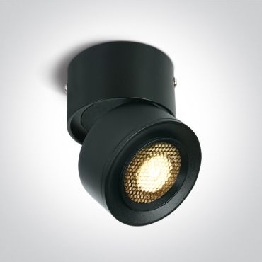 ONE Light Zoomable Moving Heads COB - spot en saillie 1L -  Ø 8 x 9,5 cm - 15W LED inclus - noir