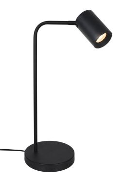 Artdelight Megano - lampe à poser - Ø 17 x 45 cm - noir