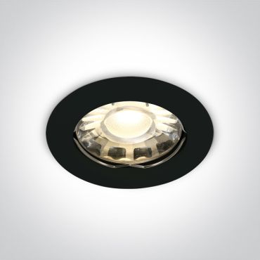 ONE Light Classic MR16 - spot encastré - Ø 76 mm, Ø 63 mm encastrable - noir