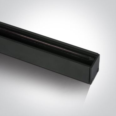 ONE Light système de rail magnétique MINI - profilé en saillie - 1 mètre - 3 x 2,7 cm - Dimmable DALI - noir