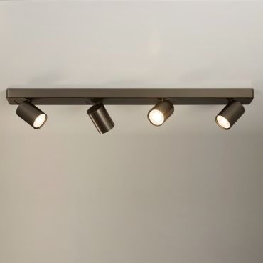 Projectlight Phoebe - spot en saillie 4L - 76 x 7 x 11 cm - bronze