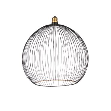Segula Floating Globe Filo LED - Ø 30 cm - E27 - 6W dimmable - 2200K - noir