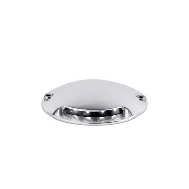 Faro Keenan - applique murale - Ø 7 x 1,5 cm - 0,5W LED inclus - IP67 - nickel