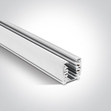 ONE Light Square Track Surface - Système de rail triphasé - 1 mètre - 16A - blanc
