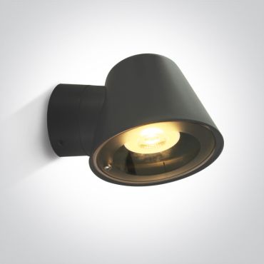 ONE Light Garden GU10 Lights - applique murale - 15 x 12 x 9 cm - IP65 - noir