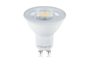 Spot LED intégré - Ø 5 x 5,4 cm - GU10 - 4,7W non-dimmersible - 2700K - blanc