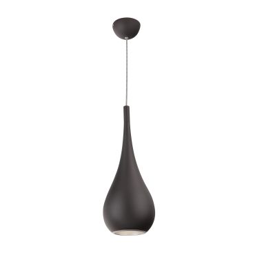 Maxlight Drop - lampe suspendue - Ø 20 x 120 cm - noir