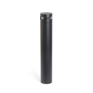Faro Bast - lampe de jardin - Ø 16 x 95 cm - 25W LED inclus - IP65 - gris foncé