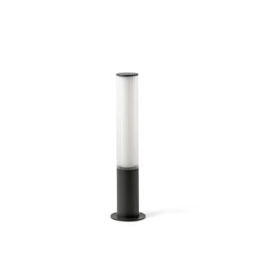 Faro Tura - lampe de jardin - Ø 16 x 65 cm - 20W LED inclus - IP65 - gris foncé