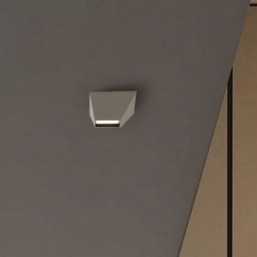 Nova Luce Utopia - plafonnier - 15 x 6,5 x 15 cm - 9W LED inclus - beige