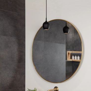 Lucide Preston - lampe suspendue - 10 x 10 x 146,7 cm - IP44 - noir