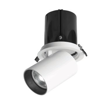 Nova Luce Juno - spot - Ø 96 mm, Ø 85 mm encastrement - 15W LED incluse - blanc