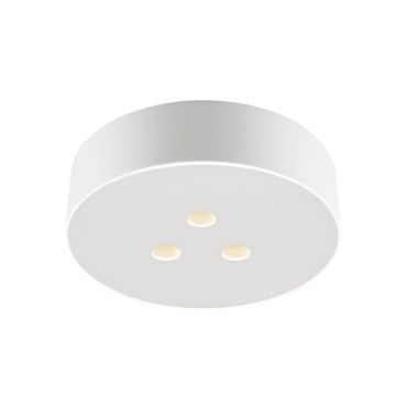 VK Lighting Thesi - spot en saillie - Ø 15 x 4,1 cm - 9W LED inclus - blanc