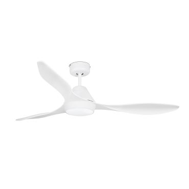 Faro Polaris - ventilateur de plafond avec lumière et télécommande - Ø 132 cm - 18W LED inclus - blanc